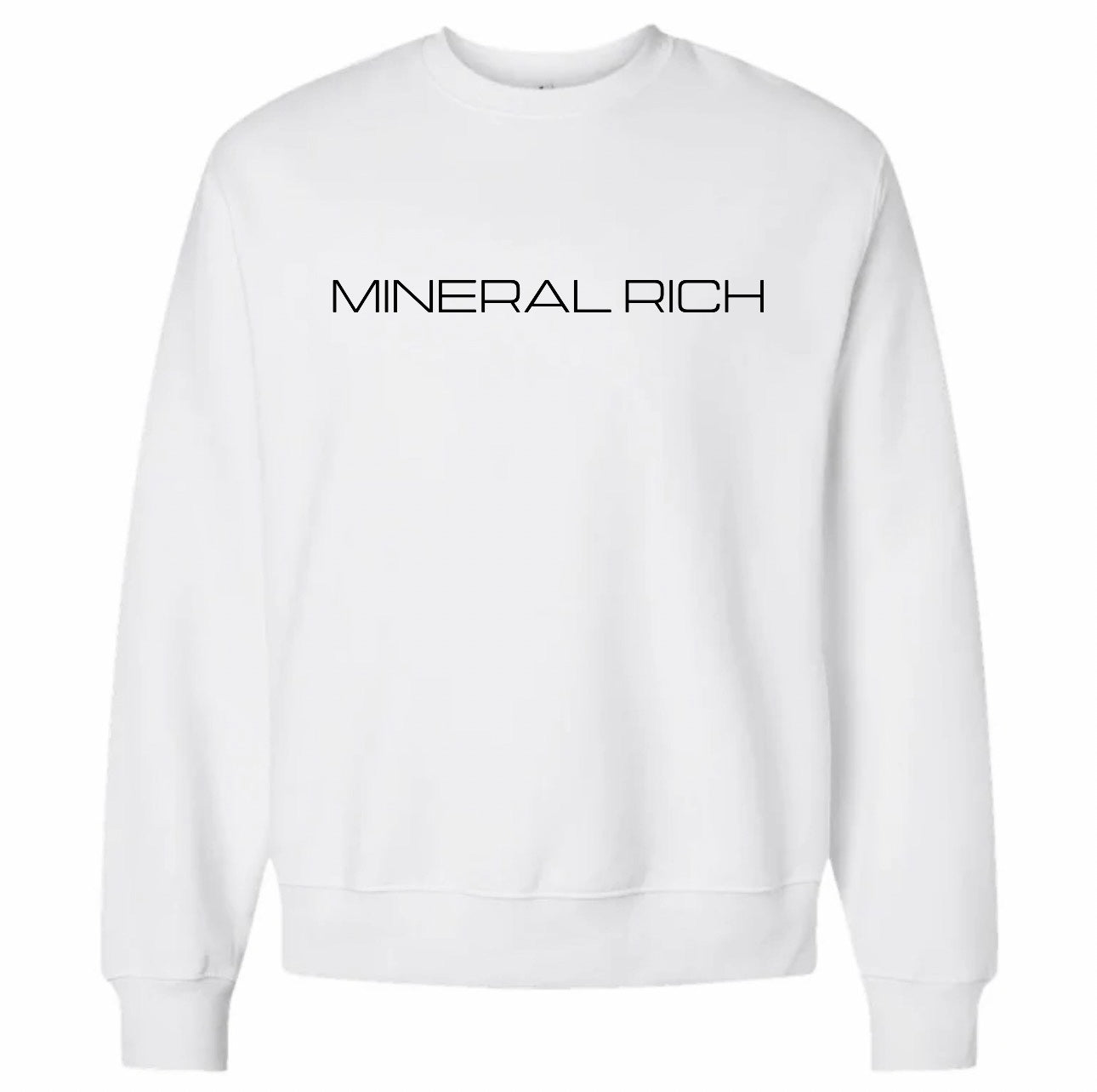 Mineral Rich™️ Crewneck Pullover - White